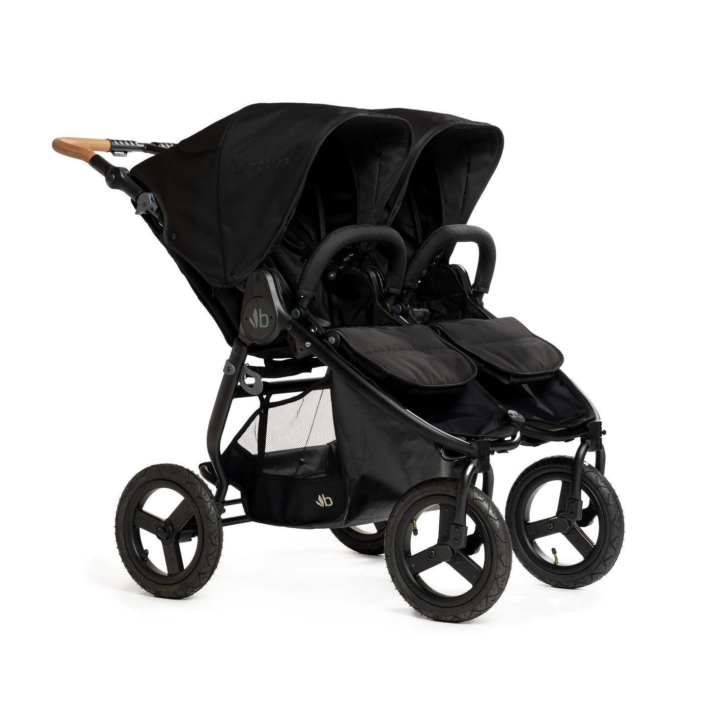 Indie Twin - 24 - Black -Bumper Bar Set - Attached - 3.4 View