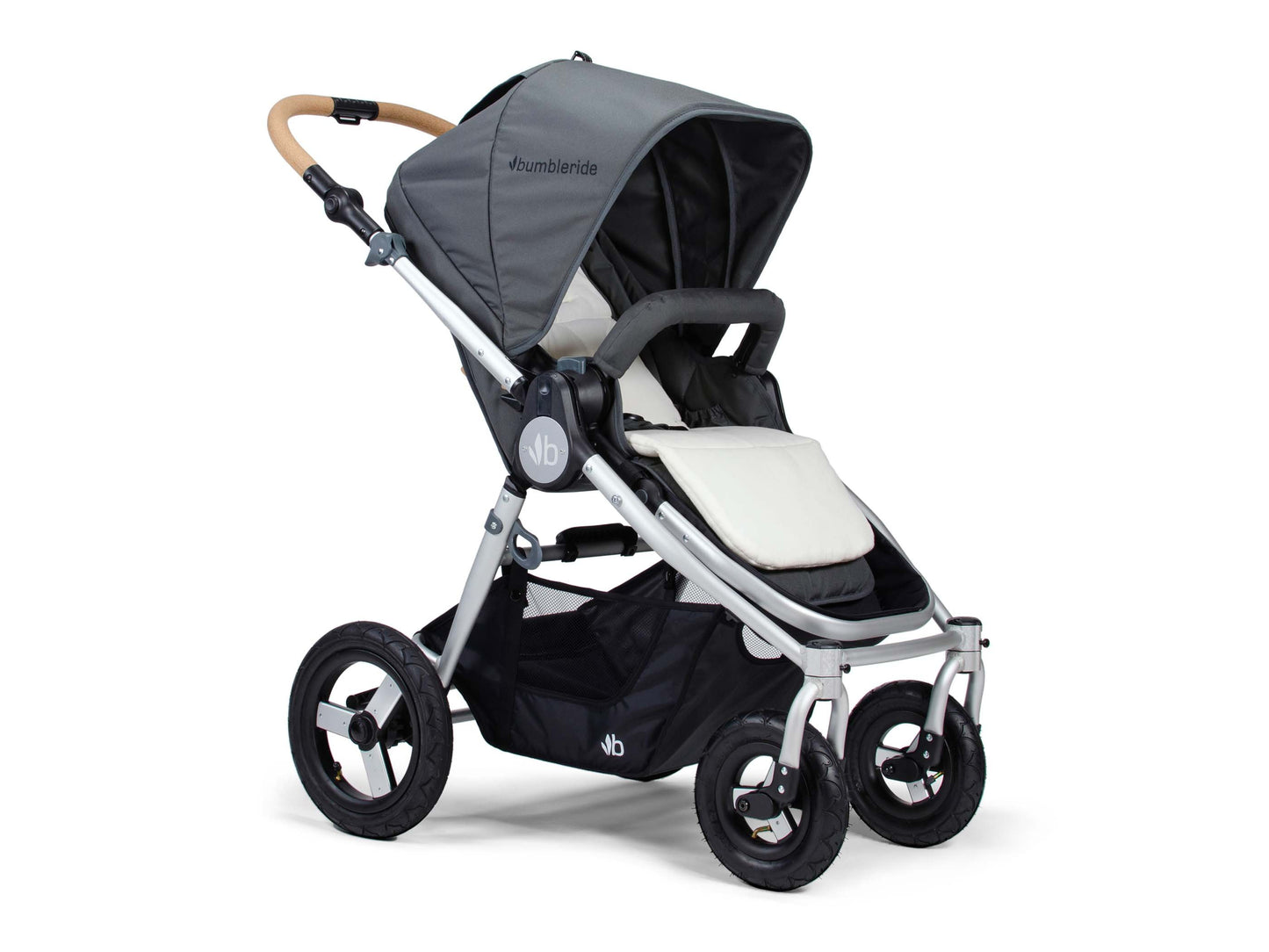 Bumbleride Organic Cotton Seat Liner on Era Convertible Stroller