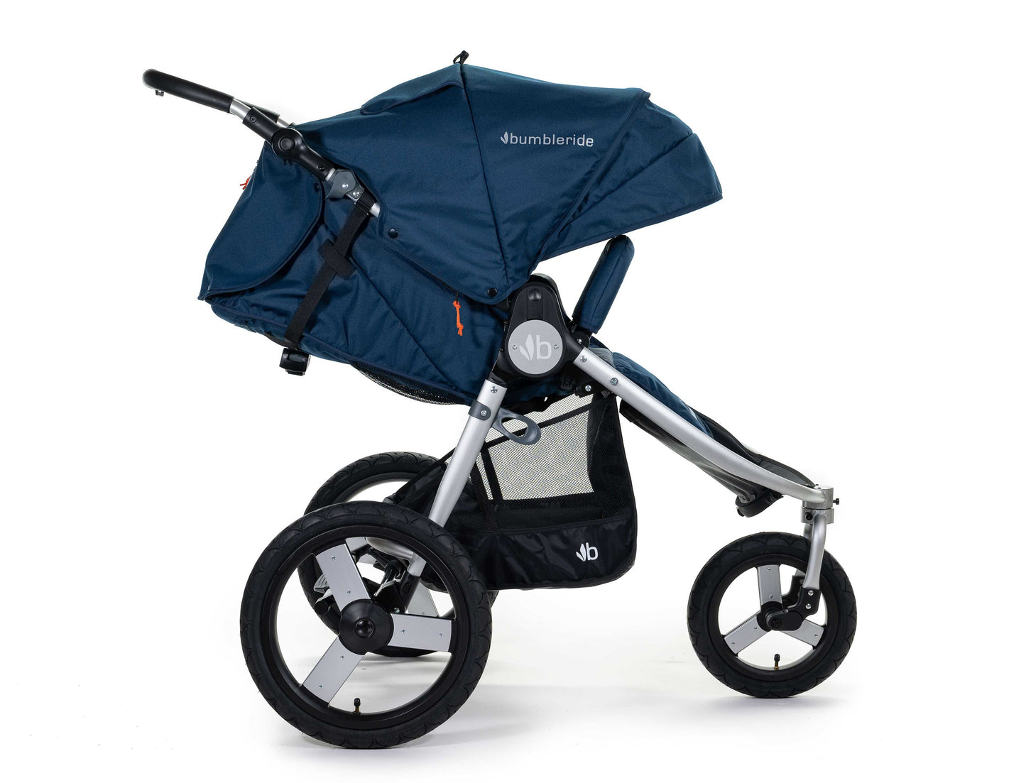 2020 Bumbleride Speed Jogging Stroller in Maritime Blue - Profile