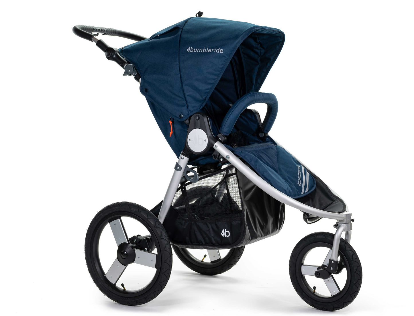 2020 Bumbleride Speed Jogging Stroller in Maritime Blue - Front
