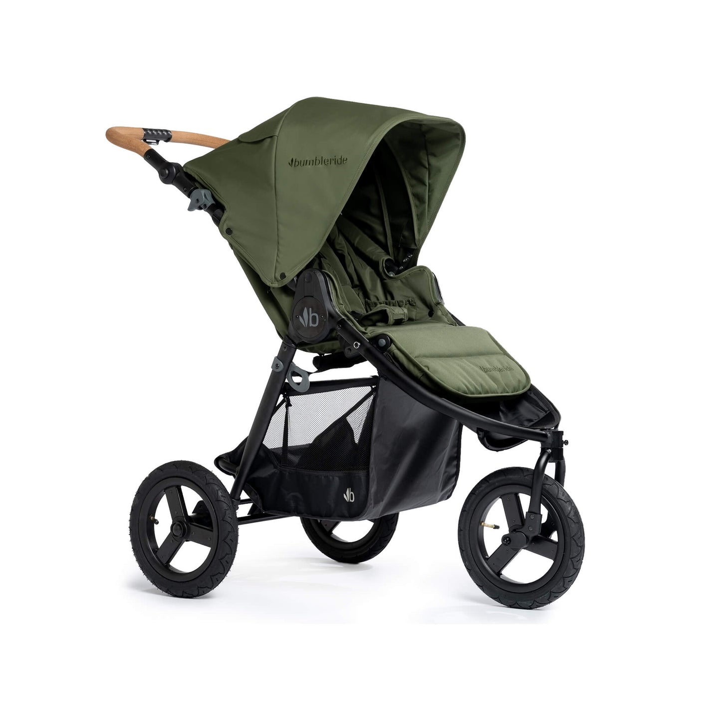 Bumbleride - Indie - Olive - 3/4th View - 2024 Collection