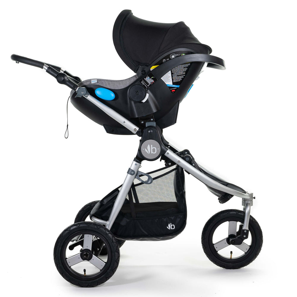 
                      
                        2020 Bumbleride Indie All Terrain Stroller with Indie/ Speed Car Seat Adapter for Clek / Nuna/ Maxi Cosi/ Cybex (fabric removed, optional) with Clek Liing attached. - Global
                      
                    