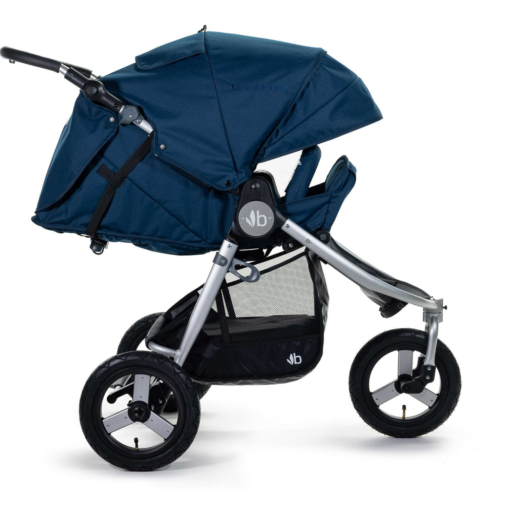 
                      
                        2020 Bumbleride Indie All Terrain Stroller in Maritime Blue - Infant Mode - Global
                      
                    
