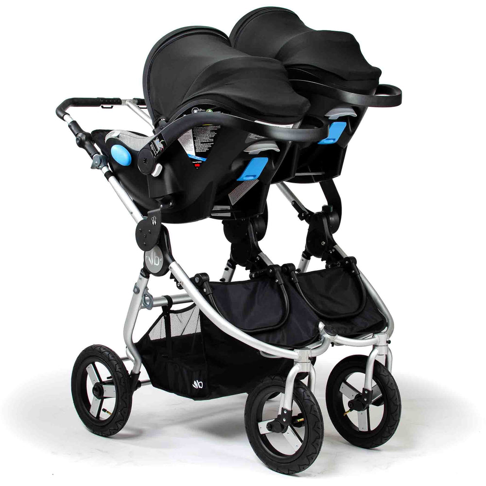 2 Clek Liings on Bumbleride Indie Twin Stroller No Fabric (Optional) Adapter SET