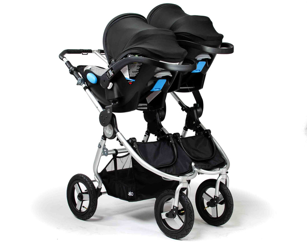 2 Clek Liings on Bumbleride Indie Twin Stroller No Fabric (Optional) Adapter SET