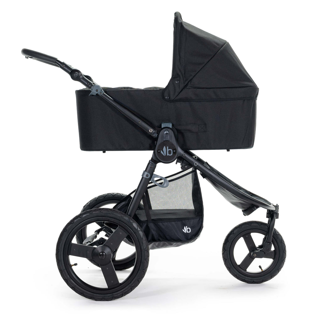 
                      
                        2020 Bumbleride Speed Jogging Stroller with Matte Black Indie / Speed/ Era Bassinet Attached (fabric removal optional) - Global
                      
                    
