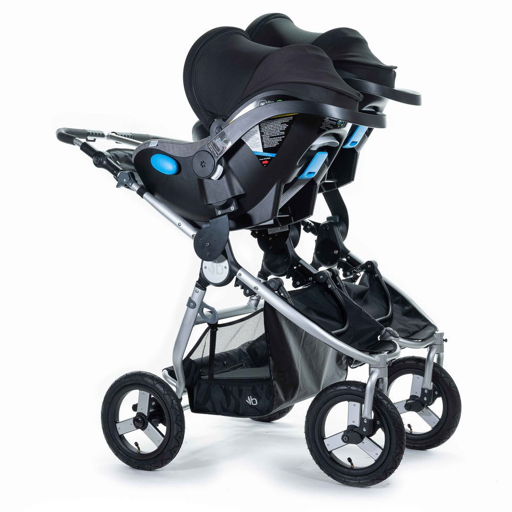 
                      
                        2020 Bumbleride Indie Twin Double Stroller with Indie Twin Car Seat Adapter SET  - Dual Clek Liing Car Seats Attached (fabric removal optional).- Global 
                      
                    