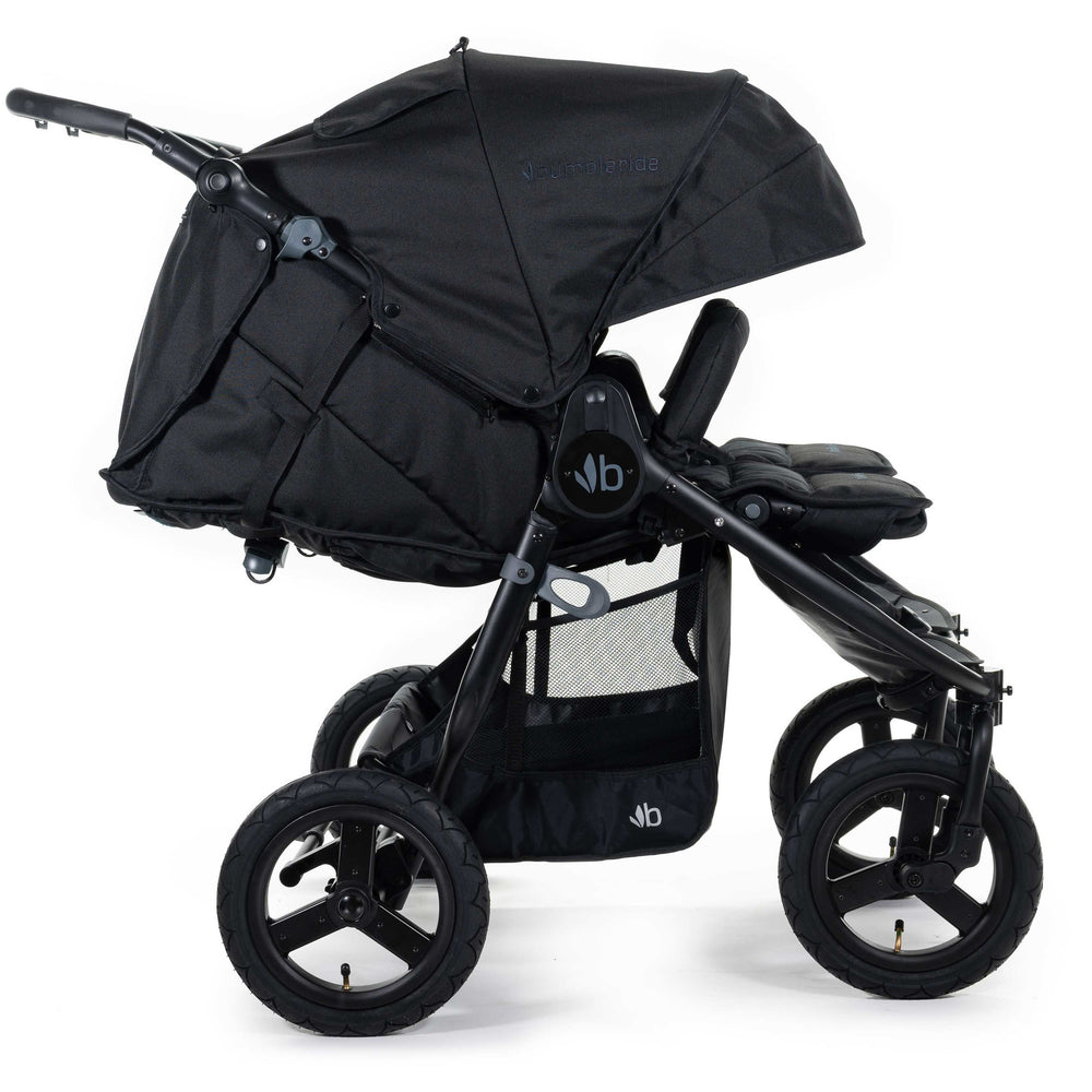 
                      
                        2020 Bumbleride Indie Twin Double Stroller in Matte Black - Profile
                      
                    